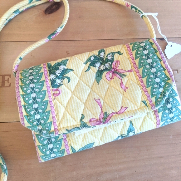 Vera Brady Yellow Hope Crossbody/wallet (retired) - Picture 2 of 8